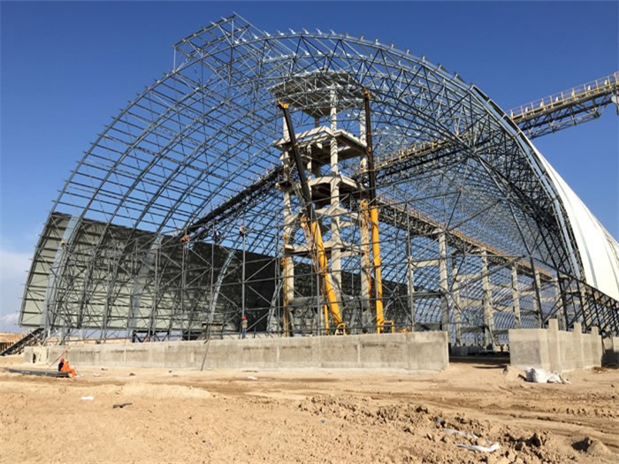 涟源煤机油桶翘工程网架